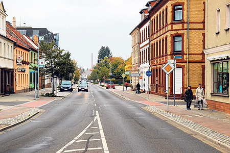 Die Spremberger Karl-Marx-Straße ist eine beliebte Einkaufsmeile im Süden des Stadtzentrums Fotos: T. Richter-Zippack