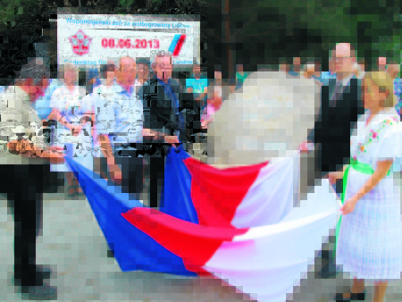 2014 war die Erinnerungsstätte Groß Lieskow eingeweiht worden. Jetzt zieht das Ensemble an den neuen Standort Foto: TRZ 