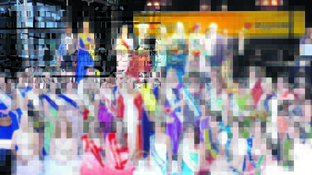 Veronika Dubau alias Jutta von Kittlitz beim Königinnentreffen in Blomberg (Westfalen) Foto: S. Schatt