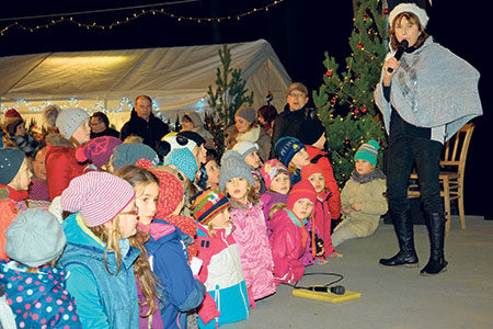 Der Hexenbergverein hat auch in diesem Jahr eine tolle Parkweihnacht auf die Beine gestellt. Auf die Märchenaufführung freuen sich Groß und Klein Foto: Hexenbergverein