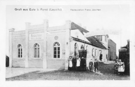 50 PochertGabriele Restaurant Franz JaÌˆschan und Dampf Brauerei Willy Ziegler Eulo gelaufen 1915