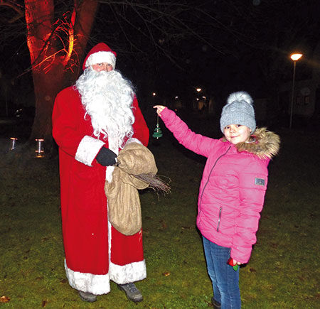 P030 Ströb. Lichterfest Geschenk für den Weihnachtsmann