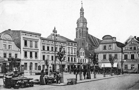 Damals wars CB und Niederlausitz KW 10 CB Markt mit Oberkirche Himmel einbauen