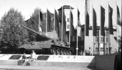 Forst: Panzerdenkmal an der Amtsstraße
