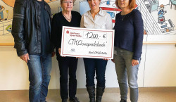 Forst/Cottbus: Spende für Kinderkrebsstation