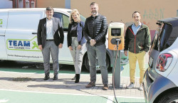 Neue Ladestationen für Elektroautos in Forst
