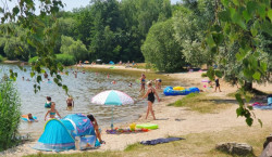 Lausitzer Seen laden zur Abkühlung ein