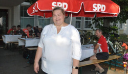 SPD-Kandidatin Nadine Hönicke stellt ihr Wahlprogramm vor