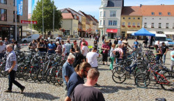 Versteigerung und Fahrradcodierung in Senftenberg