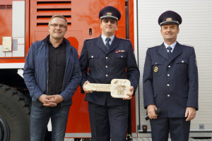 Kolkwitzer Feuerwehr erhält neues Tanklöschfahrzeug