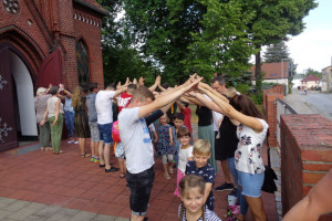 Kinder der Kita St. Martin in Döbern feiern den Schulanfang