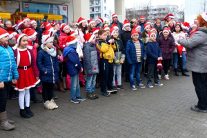 Weihnachtswette am REWE-Markt in der Lausitzer Straße