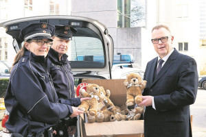 Region: Polizei hat Trost-Teddys
