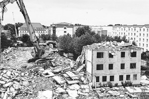 Altes Senftenberg: “Bergbauhaus” in der Bergbaustraße wurde abgerissen