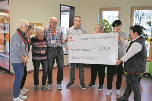 Parkinson Selbsthilfegruppe in Cottbus freute sich über Spende