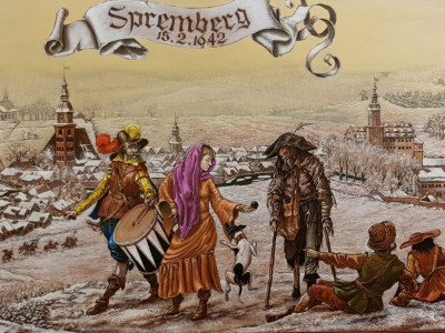 Altes Spremberg: Ein Gemälde für seine Heimatstadt Spremberg