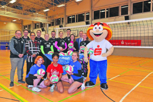 Cottbuser Volleyballverein e.V. durch Sparkasse Spree-Neiße unterstützt