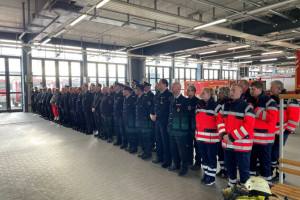 Cottbuser Feuerwehr und Rettungsdienst mit Waldbrandmedaille ausgezeichnet
