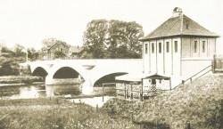 Die ehemalige Nordbrücke von Guben
