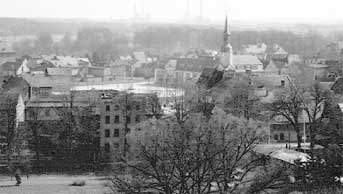 Spremberg. Blick aus dem Stadtpark auf die Stadt – eine kostbare „Perle der Lausitz“