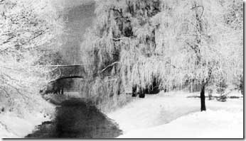 Spremberg. Brücke über die kleine Spree in der Bahnhofstraße