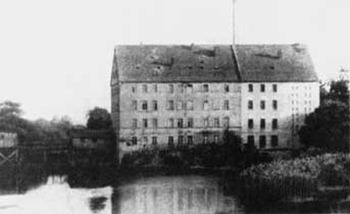 Guben: Mühle Groß Gastrose um 1900