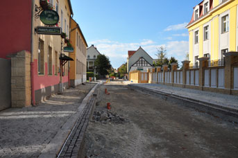 Drei Bauabschnitte bis Ende ‘14 für eine attraktive Wohnstraße