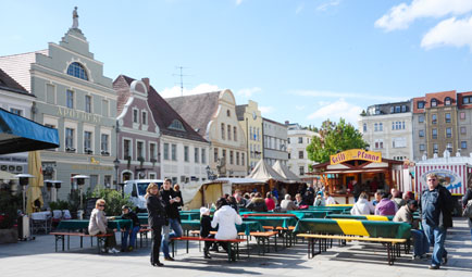 Einkaufs-Nachmittag in der Innenstadt