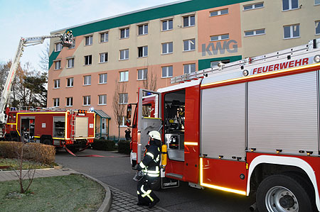 Rauchalarm in der Hörlitzer Straße