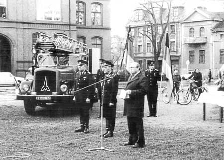 Forst: Stadt feiert seine Feuerwehr