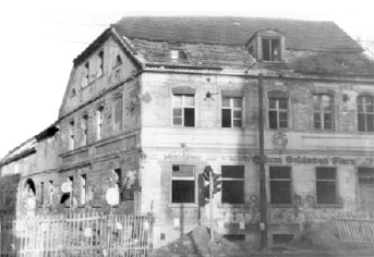 Cottbus: Goldener Stern in alten Zeiten