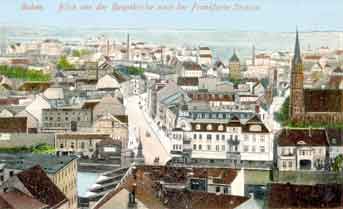 Guben: Blick zur Frankfurter Straße