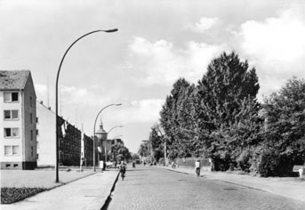 Forst: Richtung Bahnübergang