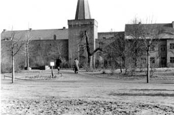 Cottbus: Blick auf die Stadtmauer