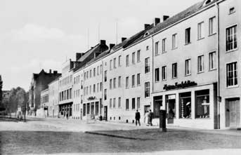 Spremberg: Damalige Ladenzeile