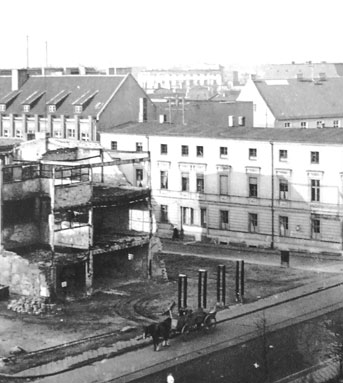 Altes Forst: Kaufhaus von Carl Hammer stand in der Ecke Linden-/Gerberstraße