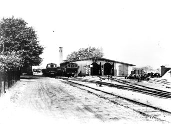Kohle-Bahnhof