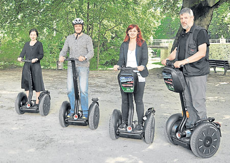 Mit dem Segway Cottbus erkunden