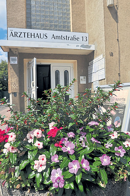 Sommerstimmung am Forster Ärztehaus