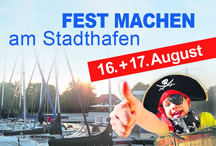 Fest machen am Senftenberger Stadthafen vom 16. bis 17.08