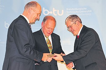 BTU Cottbus-Senftenberg feiert ihren Präsidenten