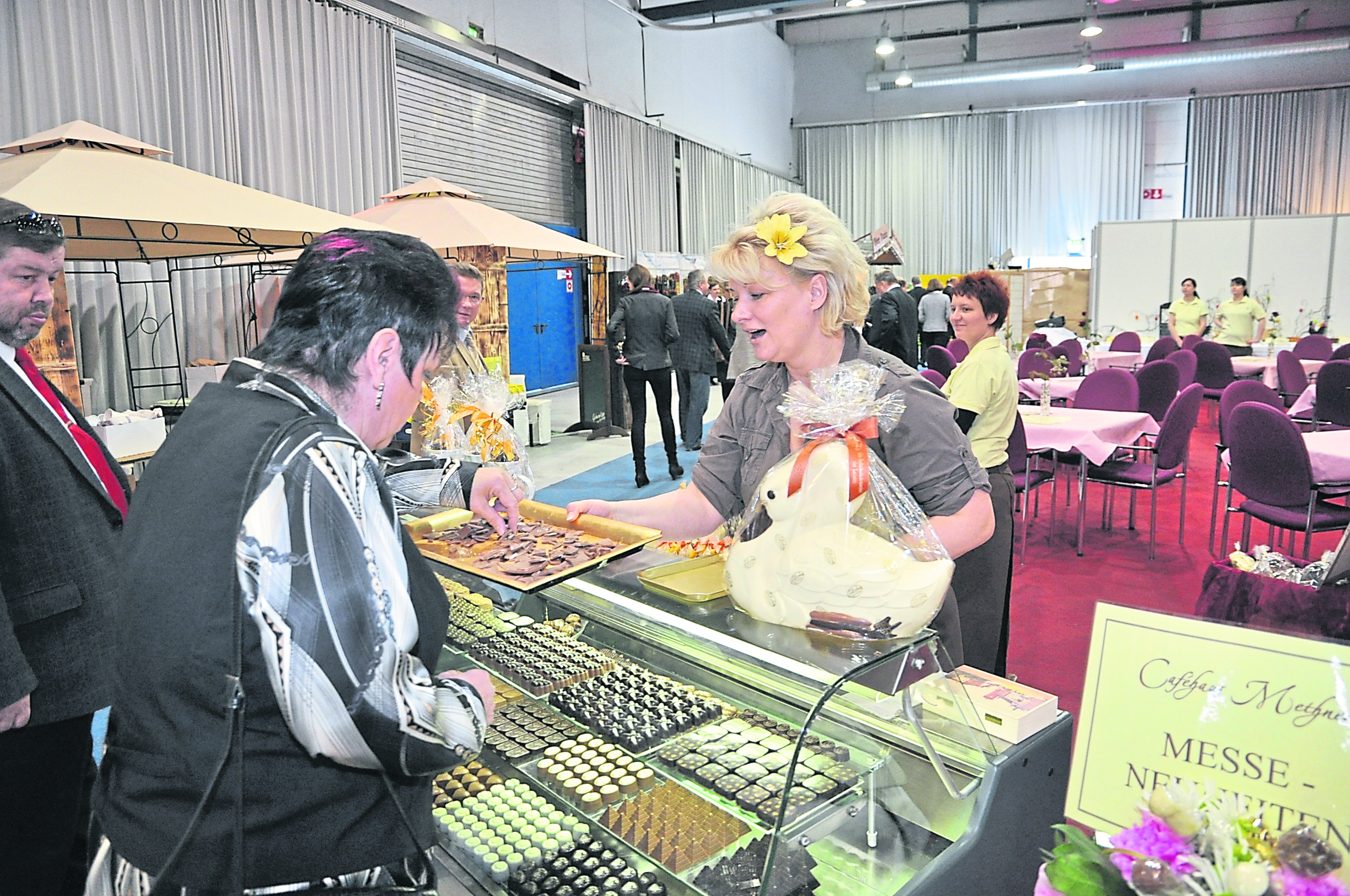 Volle Hallen zur Herbstmesse in Cottbus