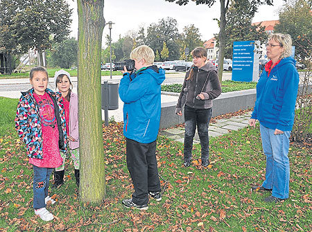 Mit NABU-Kindern auf Foto-Pirsch