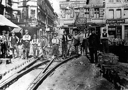 Cottbus: Die Weiche an der Wendenstraße