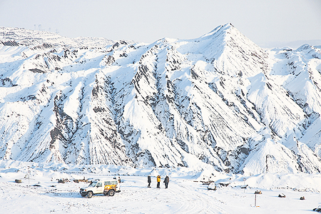 Tagebau im Winter erleben am 07. Februar um 15 Uhr