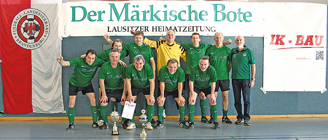 Ströbitzer Oldies sind Hallenlandesmeister