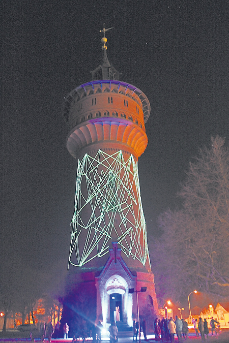Glanzvolles Wahrzeichen in Forst