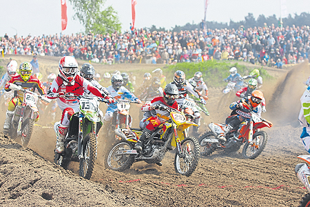 Saisonstart der ADAC MX Masters 2015 am 11.4.