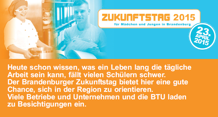 Zukunftstag: Orientierung für die Zeit nach der Schule am Donnerstag