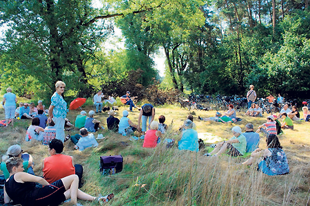 Das Fahrradkonzert führt am 12.07. nach Peitz
